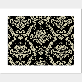 Gold Pattern Posters and Art